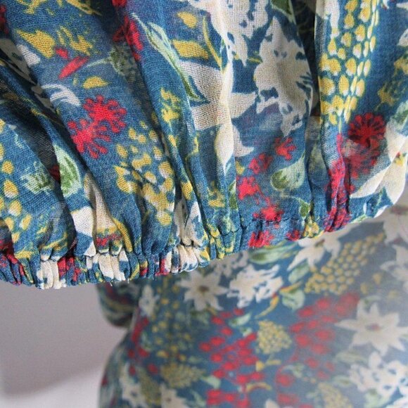 Pins & Needles Sheer BohoFloral Top - Picture 3 of 6